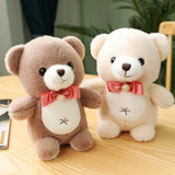 Load image into Gallery viewer, Cute Plush Bear With Ribbon Bow 22cm