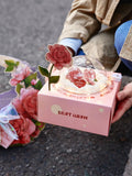 Load image into Gallery viewer, 5 Sets Floral Gift Boxes for Birthday Cake Packaging