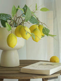 Load image into Gallery viewer, Artificial Yellow Lemon Branches Pack 2 (36cmH)
