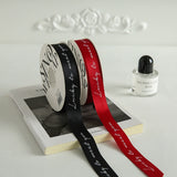 Load image into Gallery viewer, Lucky To Meet You Silk Ribbon (25mmx20Yd)
