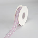 Load image into Gallery viewer, Embossed Double Face Floral Ribbon (25mmx10Yd)