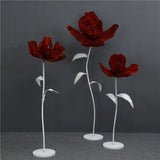Load image into Gallery viewer, Set of 3 Giant Paper Art Artificial Flower Backdrops
