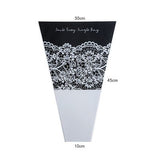 Load image into Gallery viewer, Vintage Lace Print Bouquet Packaging Bag Pack 30