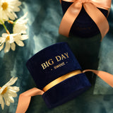 Load image into Gallery viewer, 10pcs Small Round Velvet Gift Box with Ribbon
