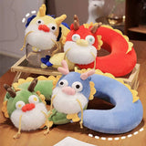 Load image into Gallery viewer, Plush Chinese Dragon Travel Neck Pillow