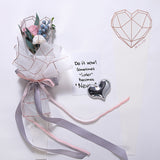 Load image into Gallery viewer, Diamond Heart Flower Bouquet Packing Bags Pack 20