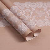 Load image into Gallery viewer, Lace Printing Bouquet Wrapping Paper (53cmx6Yd)