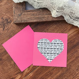 Load image into Gallery viewer, LOVE Valentine&#39;s Day Cards Pack 20 (9x9cm)