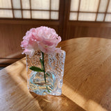 Load image into Gallery viewer, Unique Small Glass Crystal Vase