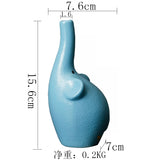 Load image into Gallery viewer, Ceramic Elephant Vase for Single Stem Flower