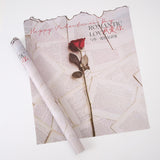 Load image into Gallery viewer, Floral Paper with Burned Edge Pack 15 (50x58cm)