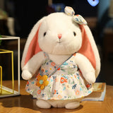 Load image into Gallery viewer, Plush Bunny Rabbit with Flower Skirt 30cm