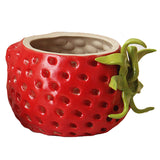 Load image into Gallery viewer, Cute Strawberry Mini Ceramic Plant Pot