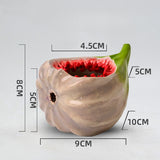 Load image into Gallery viewer, Creative Fig-shaped Mini Ceramic Plant Pot