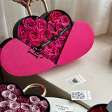 Load image into Gallery viewer, Heart Lock Gift Box for Flowers
