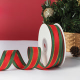 Load image into Gallery viewer, 24 Yards Christmas Plaid Grosgrain Ribbon
