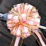 Load image into Gallery viewer, Large 8 Inch Organza Pull Bows Pack 10