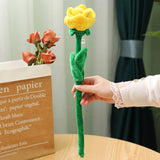 Load image into Gallery viewer, Plush Rose Flower with Bendable Stem 30cm