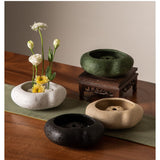 Load image into Gallery viewer, Japanese Ikebana Bowl Vase with Flower Frog