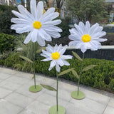 Load image into Gallery viewer, Set of 3 Giant Artificial Silk Daisy Flower Backdrops