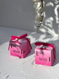Load image into Gallery viewer, 10pcs Hot Pink Gradient Gift Box with Ribbon
