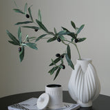 Load image into Gallery viewer, Artificial Olive Tree Branch with Olives
