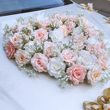 Load image into Gallery viewer, Heart-shaped Artificial Flower Decoration Set