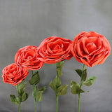 Load image into Gallery viewer, Giant Red Rose Flower Backdrop Decoration