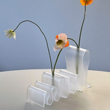Load image into Gallery viewer, Irregular Waved Acrylic Unique Designer Vase