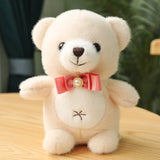 Load image into Gallery viewer, Cute Plush Bear With Ribbon Bow 22cm