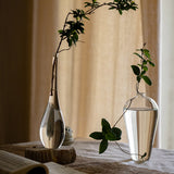 Load image into Gallery viewer, Japanese Style Single Stem Clear Glass Vase