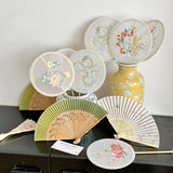 Load image into Gallery viewer, Chinese Embroidery Pearl Fan
