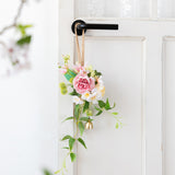 Load image into Gallery viewer, Artificial Flower Doorknob Floral Ornament