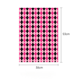 Load image into Gallery viewer, Plaid Patterned Waterproof Flower Wrapping Paper Pack 20 (38x53cm)