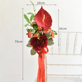 Load image into Gallery viewer, Chair Decoration Artificial Flowers for Weddings
