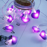 Load image into Gallery viewer, Heart Shaped String Lights Wedding Fairy Garland Lights