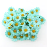 Load image into Gallery viewer, 2.5cm Artificial Daisy Flower Heads Pack 100