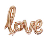 Load image into Gallery viewer, Large LOVE Letter Foil Balloon