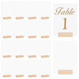 Load image into Gallery viewer, 10Pcs Blank Acrylic Table Number Signs