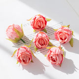 Load image into Gallery viewer, 10Pcs Silk Rose Buds Flower Head Artificial Flowers