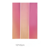 Load image into Gallery viewer, Gradient Color Transparent OPP Single Flower Bag Pack 40