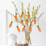 Load image into Gallery viewer, 10pcs Easter Carrot Ornaments For DIY Decorations