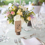Load image into Gallery viewer, 10pcs Natural Wooden Party Table Card Holders