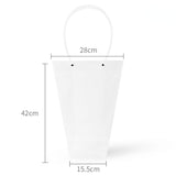 Load image into Gallery viewer, 10pcs PVC Transparent Trapezoidal Waterproof Bouquet Wrapping Bags