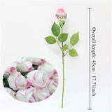 Load image into Gallery viewer, 15pcs Artificial Flower Rose Buds Long Stem