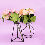 Load image into Gallery viewer, Vintage Iron Vase for Flowers Centerpieces Home Decor