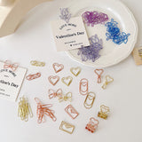 Load image into Gallery viewer, Cute Paper Clips Assorted Colors for Flower Shop Use
