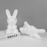 Load image into Gallery viewer, Polystyrene White Bunny for DIY Crafts