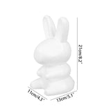 Load image into Gallery viewer, Polystyrene White Bunny for DIY Crafts