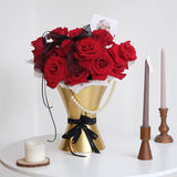 Load image into Gallery viewer, Valentine&#39;s Day Art Vase Rose Bouquet Arrangement Box